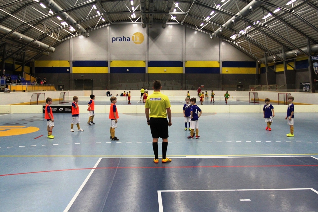 Mladší přípravka 2009 vstřelila na domácím turnaji 77 branek