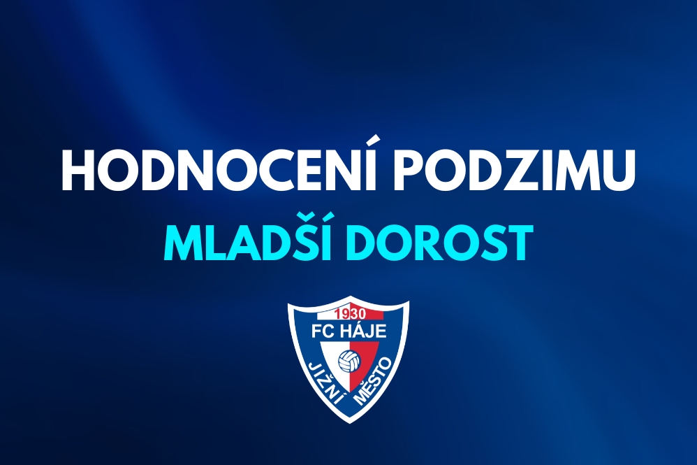 Hodnocení podzimu - mladší dorost
